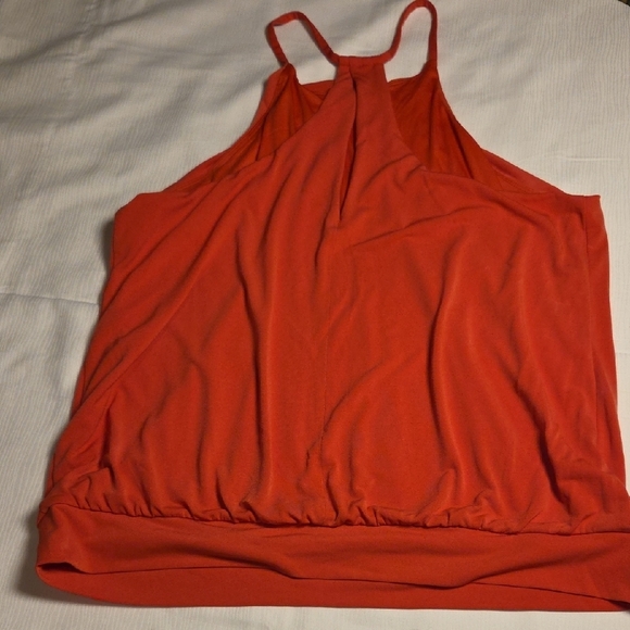 Express Women's Vibrant Red Tank Top - Picture 2 of 4